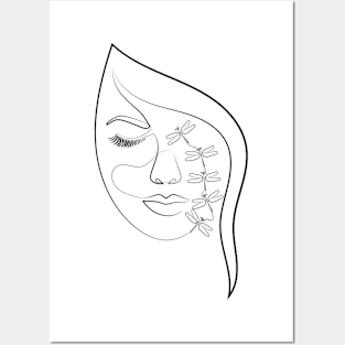 Charm and Allure | One Line Artist | Minimal Art | One Line Art | Minimalist Posters and Art